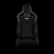 Elite V2 Series Sport Seats - Black PU / Black S374 - Low Base Version