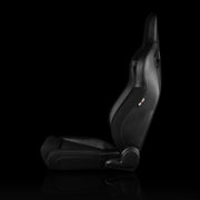 Elite V2 Series Sport Seats - Black PU / Black S374 - Low Base Version