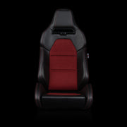 Viper X Series Sport Seats - Black / Red Houndstooth