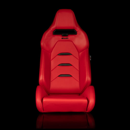 Viper X Series Sport Seats - Red / Black Trim