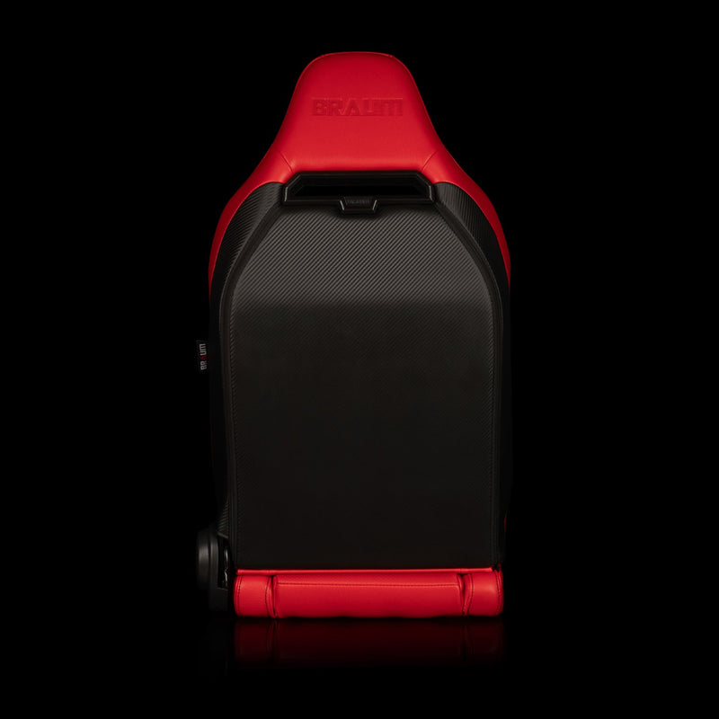 Viper X Series Sport Seats - Red / Black Trim