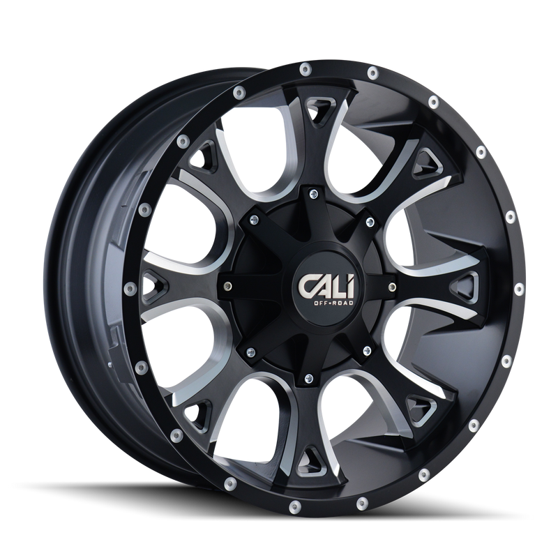 CALI OFF-ROAD ANARCHY Satin Black Milled