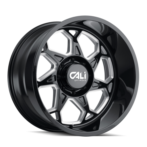 CALI OFF-ROAD SEVENFOLD Gloss Black Milled
