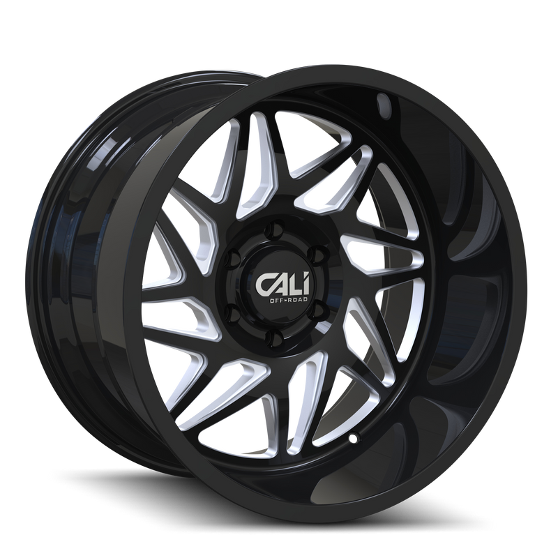 CALI OFF-ROAD GEMINI Gloss Black Milled