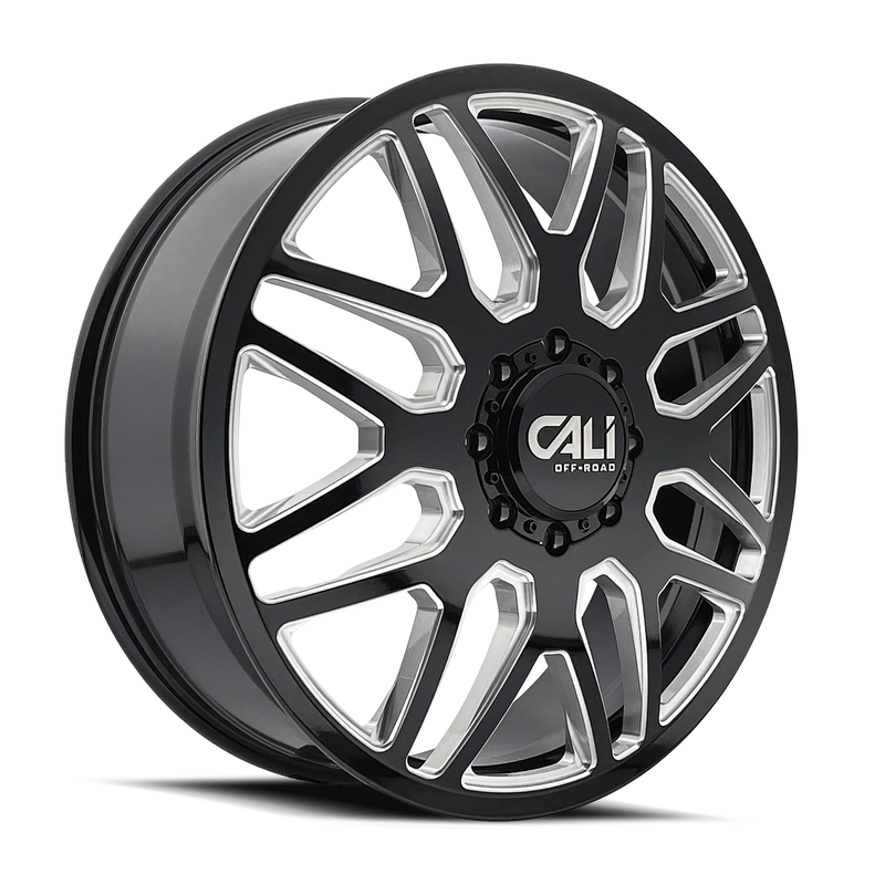CALI OFF-ROAD INVADER DUALLY Gloss Black Milled