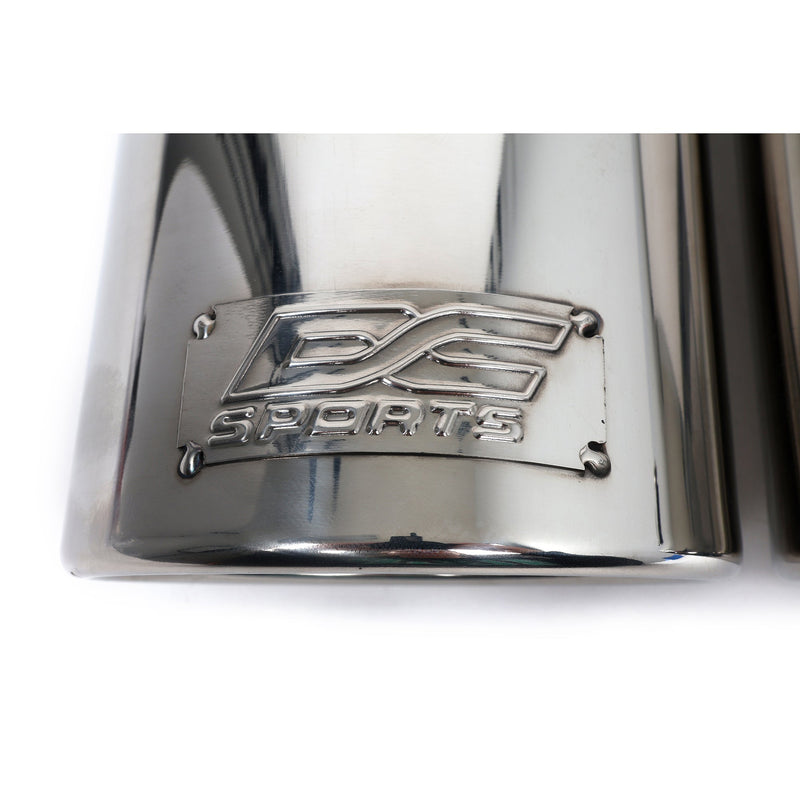 DC Sport Embout d'échappement universel en acier inoxydable poli 2,375" 5 entrées 3,75" sortie