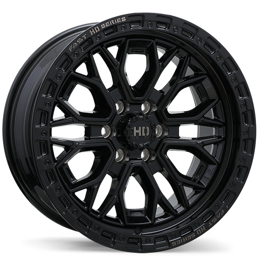 Fast HD Muramasa Gloss Black with Grey Milling
