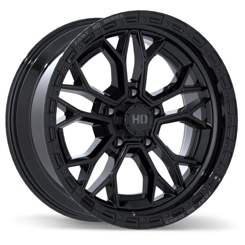 Fast HD Muramasa Gloss Black with Grey Milling