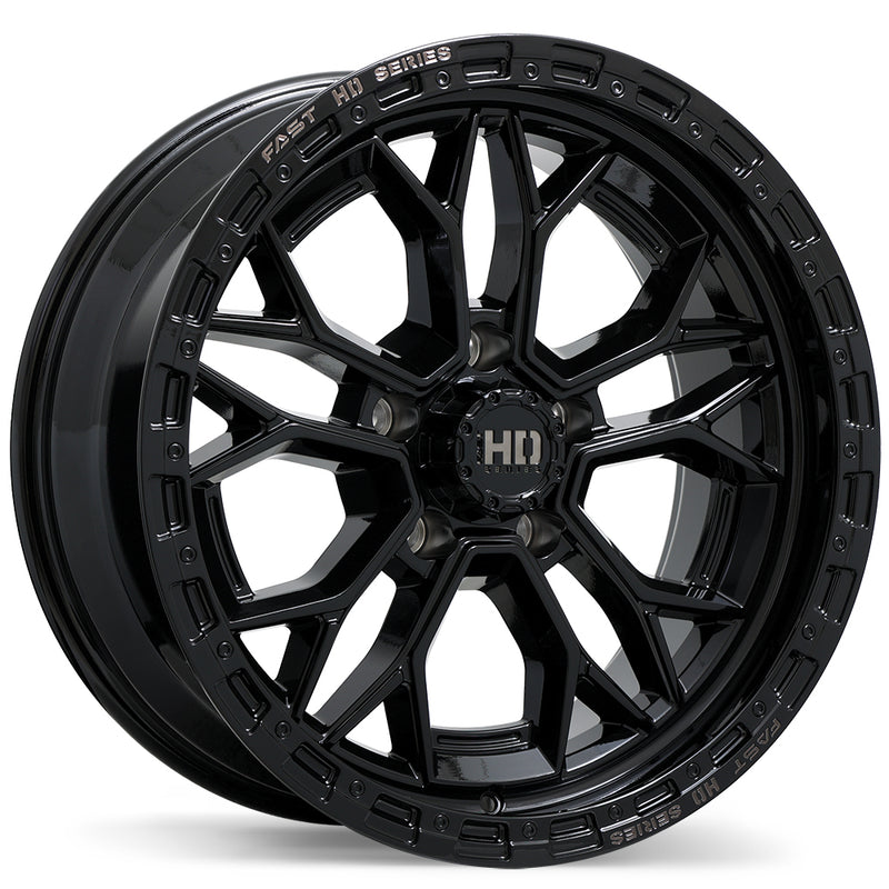Fast HD Muramasa Gloss Black with Grey Milling