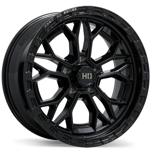 Fast HD Muramasa Gloss Black with Grey Milling