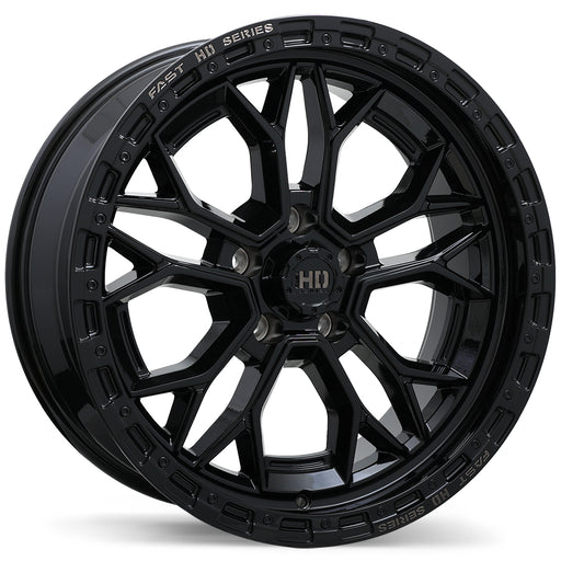Fast HD Muramasa Gloss Black with Grey Milling
