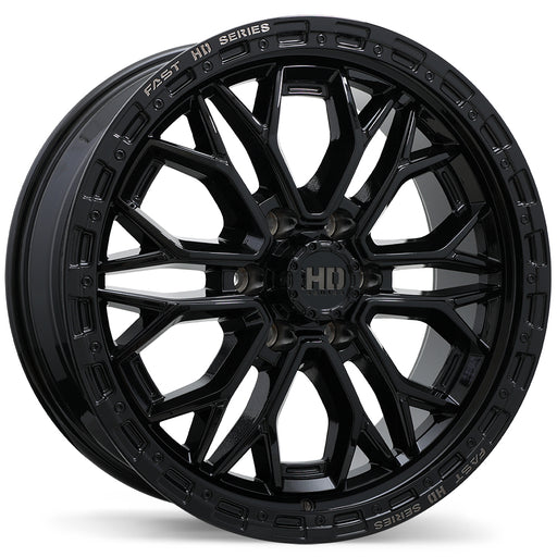Fast HD Muramasa Gloss Black with Grey Milling
