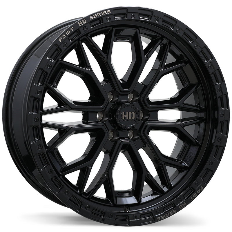 Fast HD Muramasa Gloss Black with Grey Milling