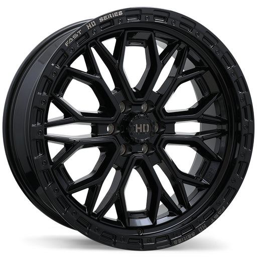 Fast HD Muramasa Gloss Black with Grey Milling