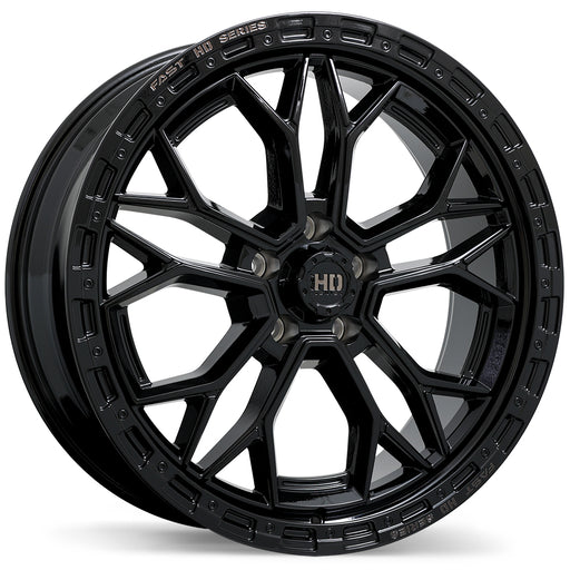 Fast HD Muramasa Gloss Black with Grey Milling