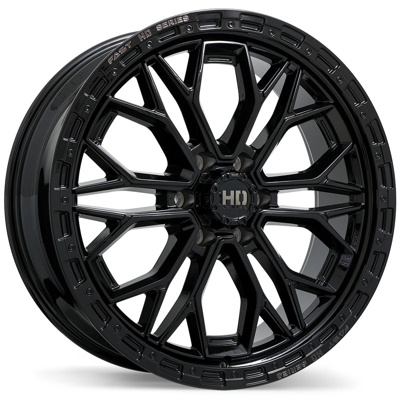 Fast HD Muramasa Gloss Black with Grey Milling