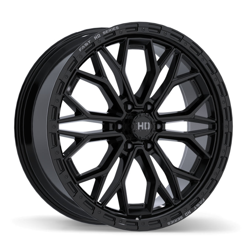 Fast HD Muramasa Gloss Black with Grey Milling