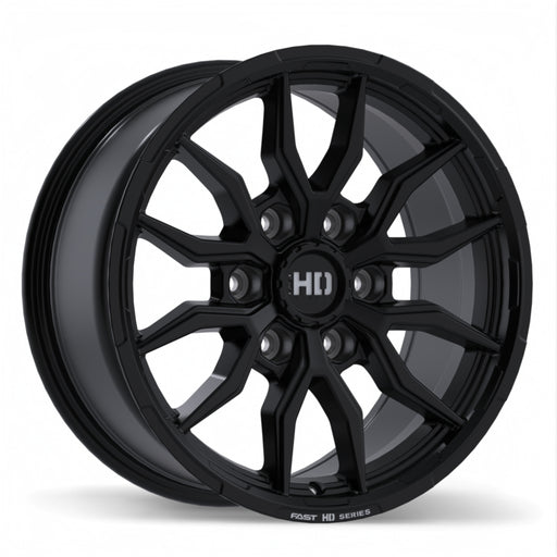 Fast HD Grit Satin Black with Milling