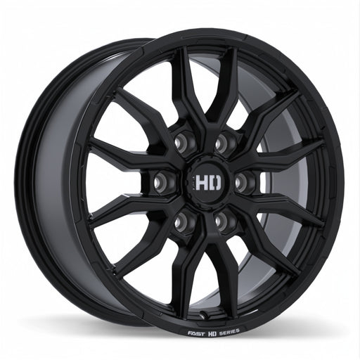 Fast HD Grit Satin Black with Milling