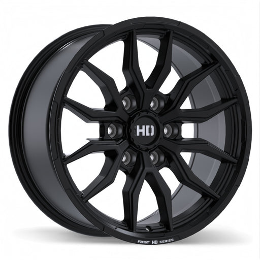 Fast HD Grit Satin Black with Milling