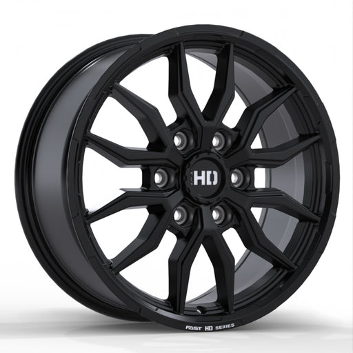 Fast HD Grit Satin Black with Milling