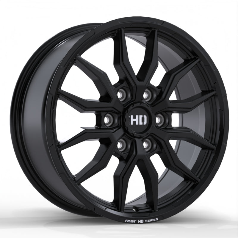Fast HD Grit Satin Black with Milling