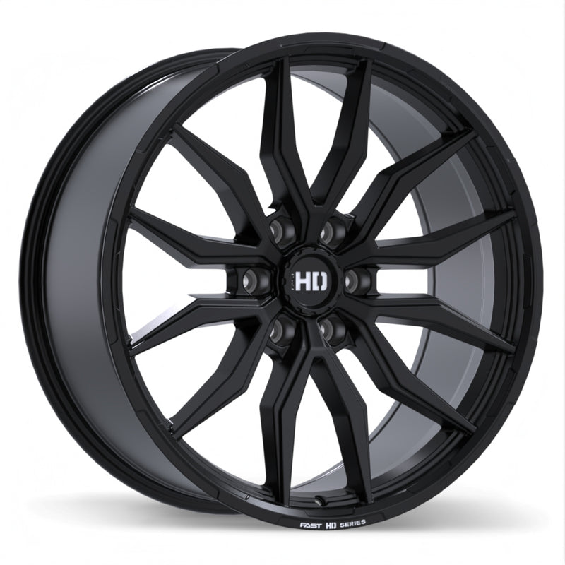Fast HD Grit Satin Black with Milling