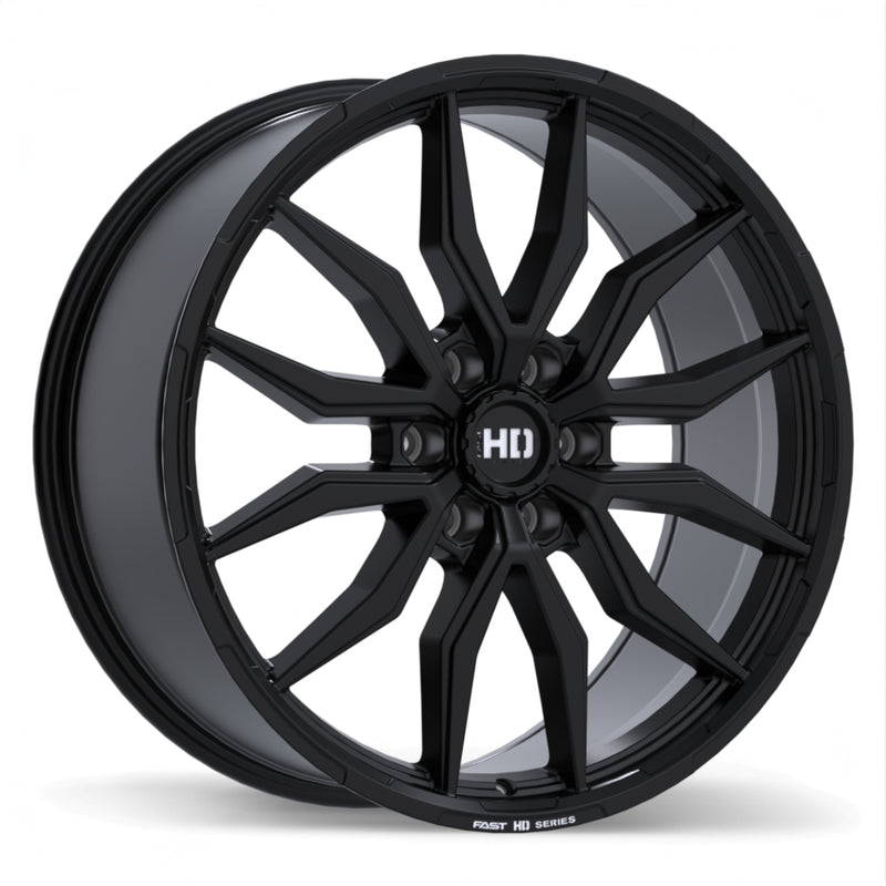 Fast HD Grit Satin Black with Milling