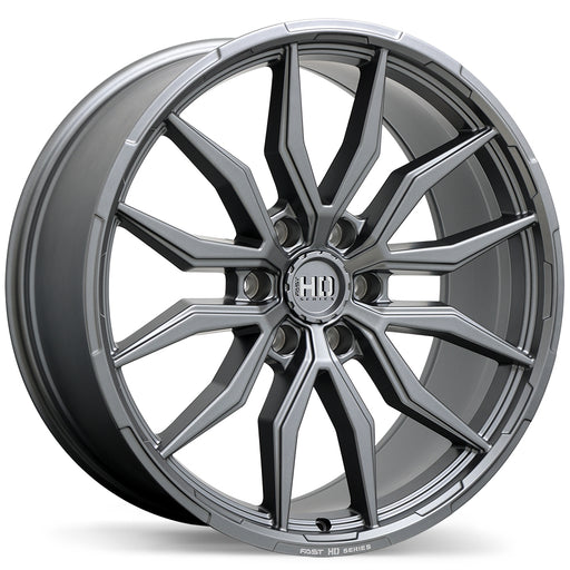 Fast HD Grit Satin Gunmetal with Milling