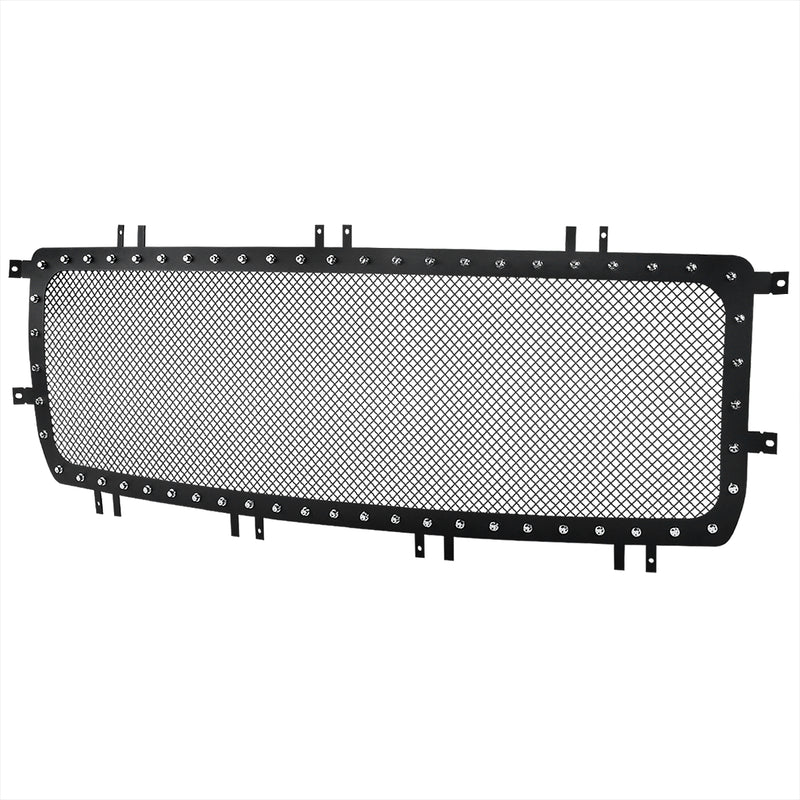 Spec-D 14-15 Gmc Sierra 1500 Rivet Grille Insert HBG-SIE1415BKSS-YH