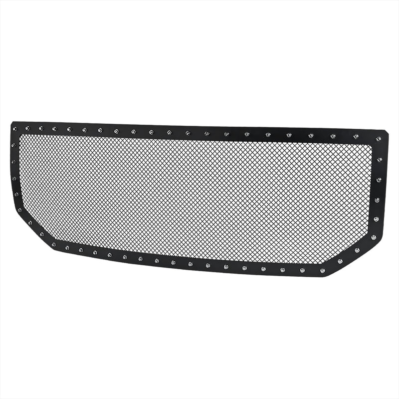 Spec-D 16-18 Gmc Sierra 1500 Rivet Grille Insert HBG-SIE1615BKSS-YH
