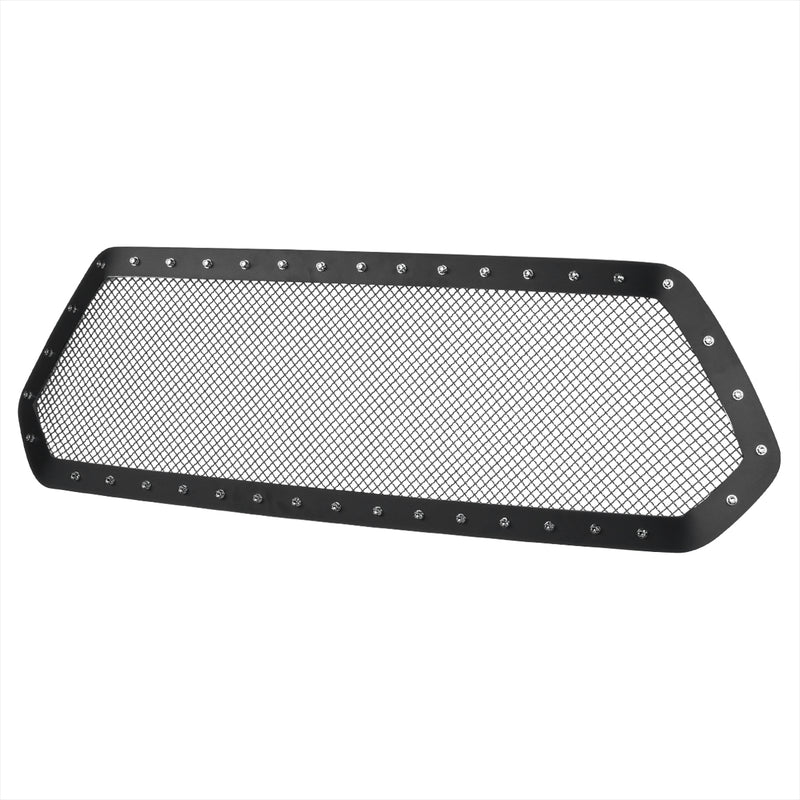 Spec-D 16-17 Toyota Tacoma Rivet Grille Insert HBG-TAC16BKSS-YH