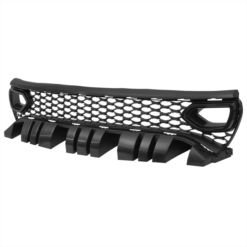 Spec-D 15-19 Dodge Charger Grille - Black HG-CHG15BK-KH