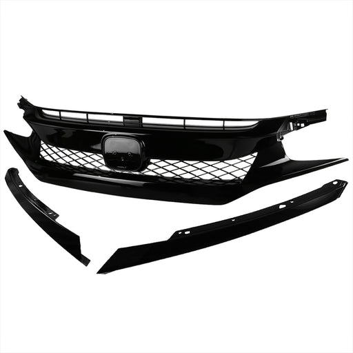 Spec-D 16-Up Honda Civic Type R Style Grille HG-CV16A-BN