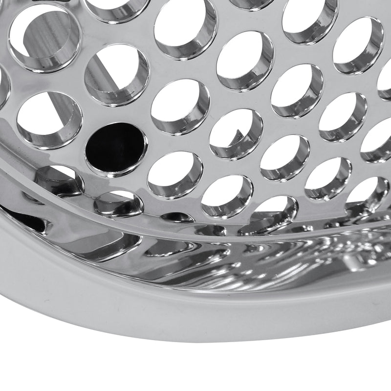 Spec-D 07-08 Gmc Denali Mesh Grill - Punch Hole Style Chrome HG-DEN07CO