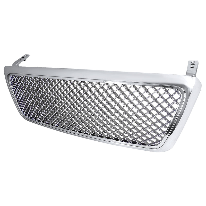 Spec-D 04-08 Ford F150 Chrome Grill  Mesh  HG-F15004C