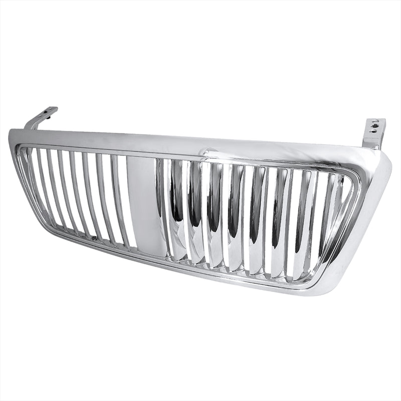 Spec-D 04-08 Ford F150 Vertical Grill Chrome HG-F15004CVT-TY