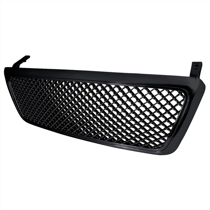 Spec-D 04-08 Ford F150 Black Grill  Mesh  HG-F15004JM
