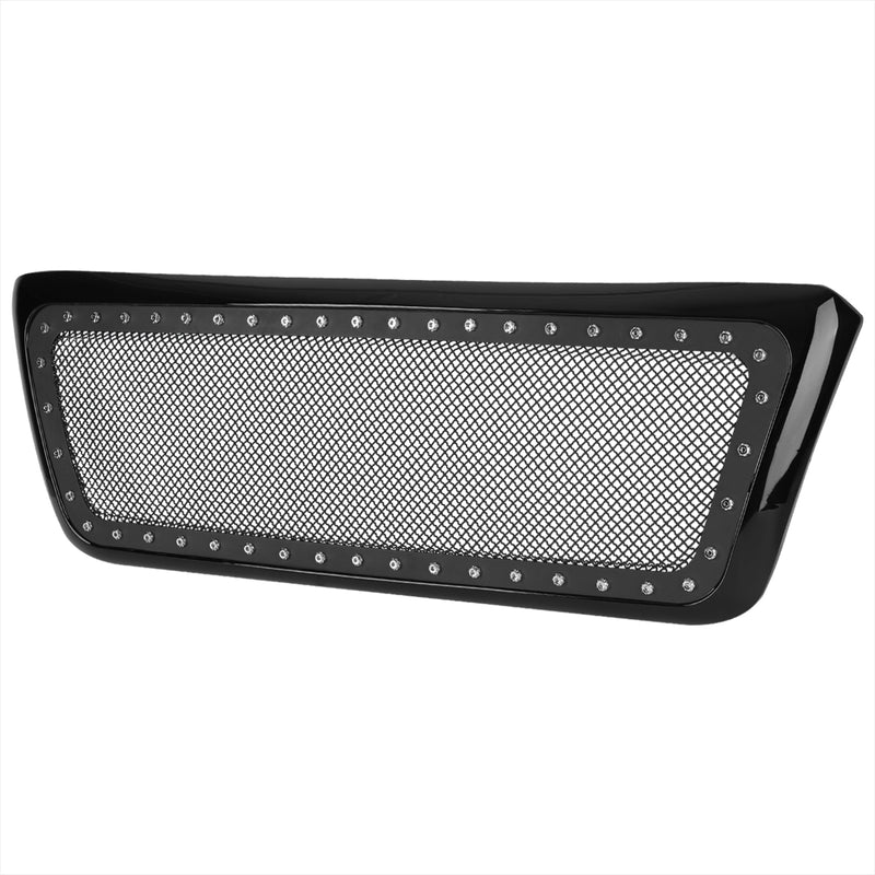 Spec-D 04-08 Ford F150 Raptor Grille- Glossy Black HG-F15004JMSS-HJ