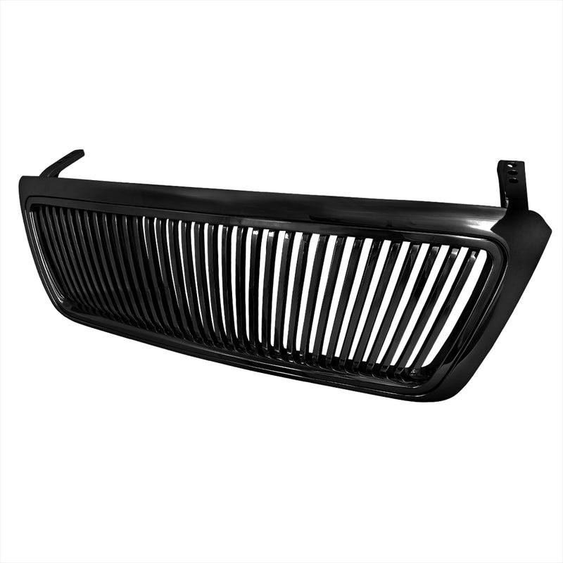 Spec-D 04-08 Ford F150 Vertical Grill Black HG-F15004JMVT