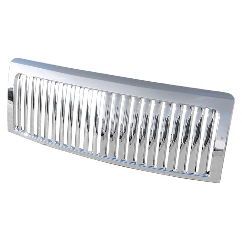 Spec-D 09-10 Ford  F150 09-10 Ford F150 Chrome Vertical Grill    HG-F15009CVT