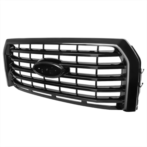 Spec-D 15-17 Ford  F150 Horizontal Style Grille HG-F15015JMHT