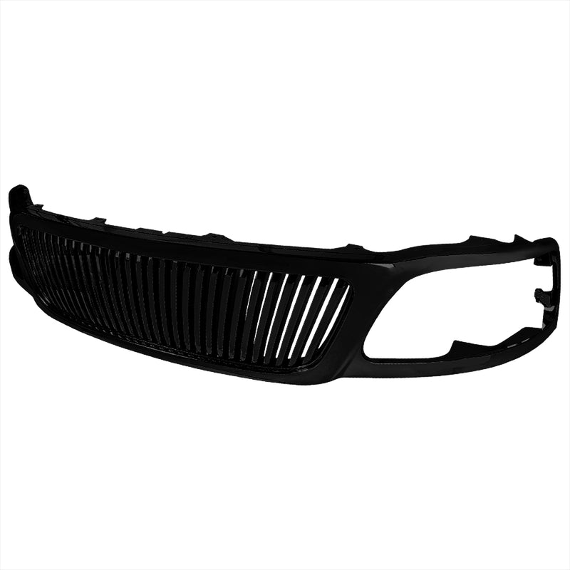 Spec-D 99-03 Ford F150 Vertical Grill Black HG-F15099JMVT