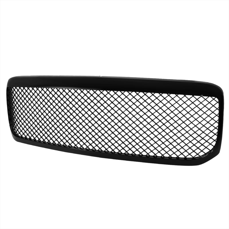 Spec-D 99-04 Ford F250 Mesh Grille Glossy Black HG-F25099JM-JL