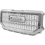 Spec-D 16-18 Gmc Sierra Denali Style Grille - Chrome HG-GMC1615C-JB