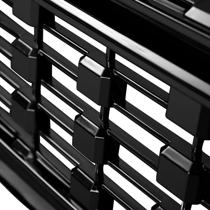 Spec-D 16-18 Gmc Sierra Denali Style Grille - Glossy Black HG-GMC1615JM-JB