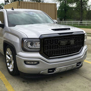 Spec-D 16-18 Gmc Sierra Denali Style Grille - Glossy Black HG-GMC1615JM-JB