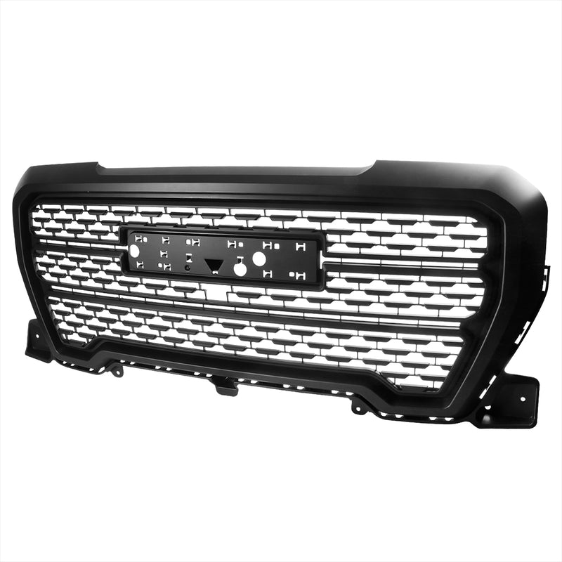 Spec-D 19-Up Gmc Sierra 1500 Grille- Matte Black HG-GMC1915BB-GL