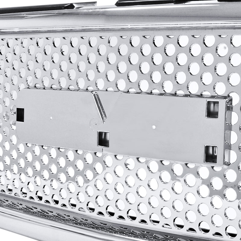 Spec-D 00-06 Gmc  Yukon Front Upper Grilles Mesh Chrome  HG-GMC99CO
