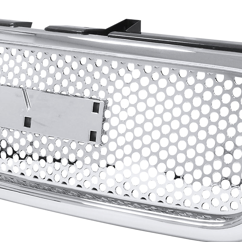 Spec-D 00-06 Gmc  Yukon Front Upper Grilles Mesh Chrome  HG-GMC99CO